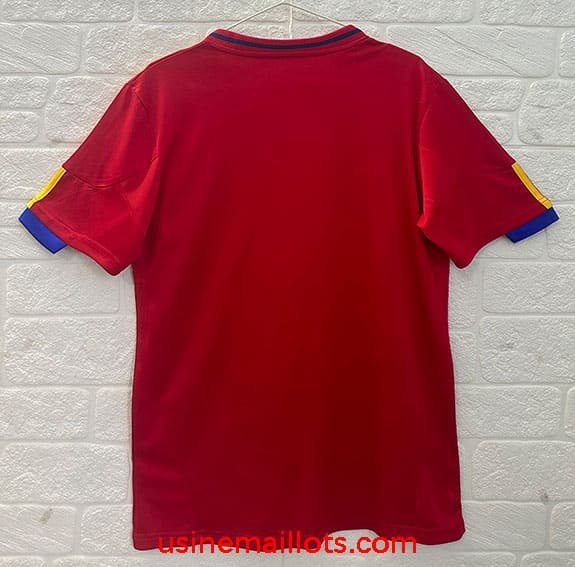 Maillot Rétro Espagne Domicile 2010 Rouge – Image 2