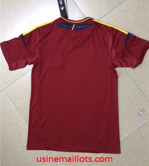 Maillot Rétro Espagne Domicile 2012 Rouge – Image 2