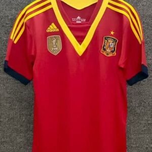 Maillot Rétro Espagne Extérieur 2013 Rouge