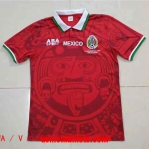 Maillot Rétro Mexique 1998 Rouge