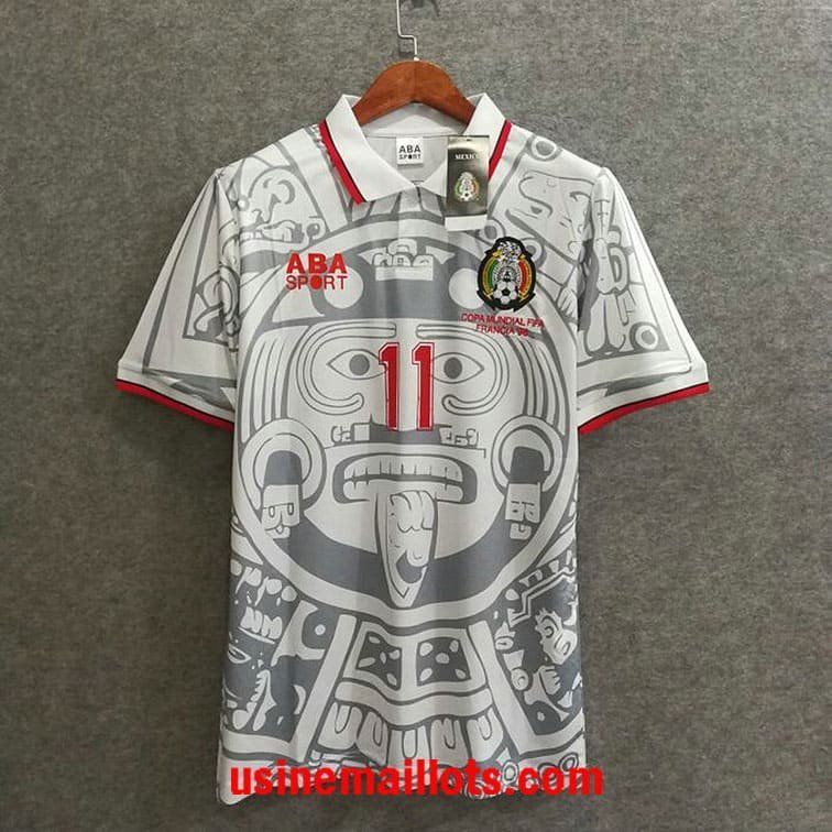Maillot Rétro Mexique Blanco Extérieur 1998