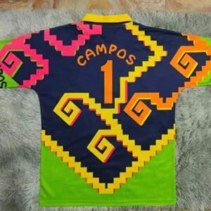 Alternative view of Maillot Rétro Mexique Campos Domicile Gardien 1995