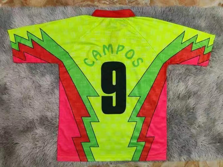 Maillot Rétro Mexique Campos Gardien 1995 – Image 2