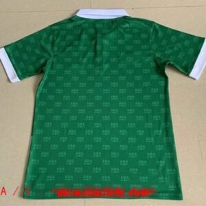 Alternative view of Maillot Rétro Mexique Domicile 1986 Vert Blanc