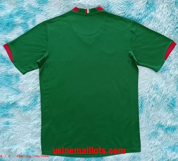 Maillot Rétro Mexique Domicile 2006 Vert Blanc – Image 2