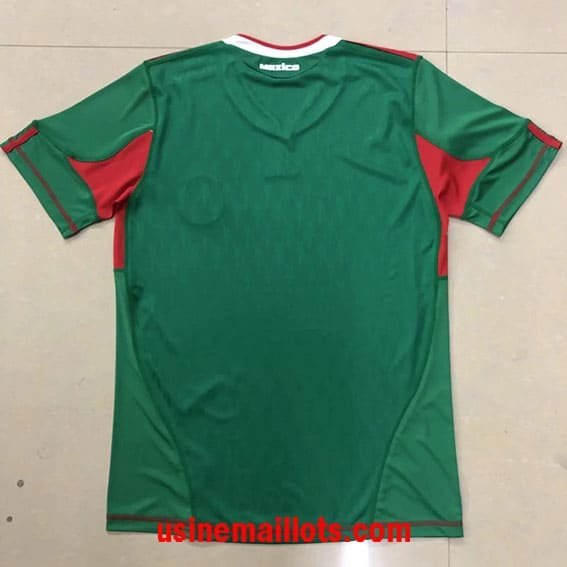 Maillot Rétro Mexique Domicile 2010 Vert – Image 2