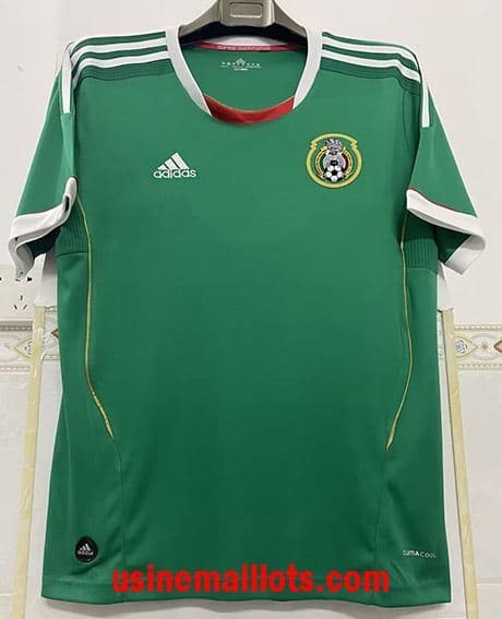 Maillot Rétro Mexique Domicile 2011 Vert