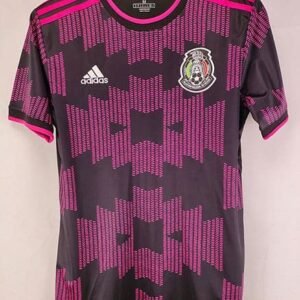 Maillot Rétro Mexique Domicile 2020 Rose Noir