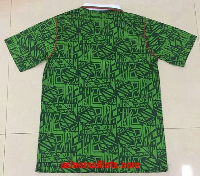 Maillot Rétro Mexique Domicile Coupe du Monde 1994 – Image 2