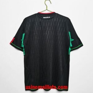 Alternative view of Maillot Rétro Mexique Extérieur 2010 Noir