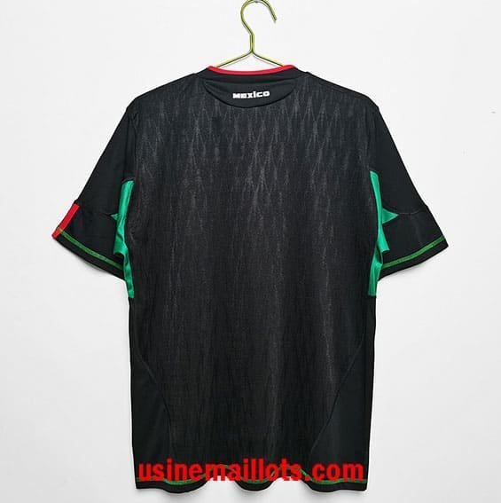 Maillot Rétro Mexique Extérieur 2010 Noir – Image 2