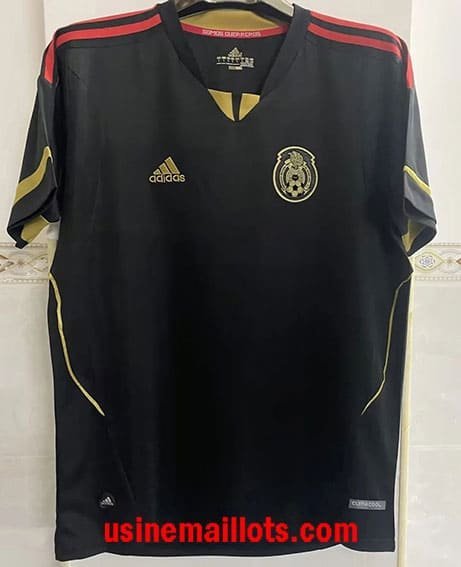 Maillot Rétro Mexique Extérieur 2011 Noir
