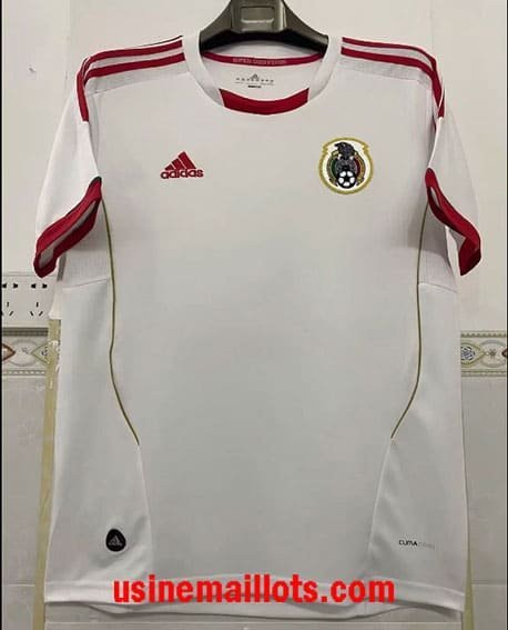 Maillot Rétro Mexique Extérieur 2013 Blanc