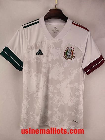 Maillot Rétro Mexique Extérieur 2020 Blanc