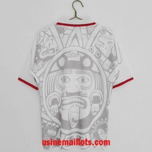 Alternative view of Maillot Rétro Mexique Extérieur Coupe du Monde 1998
