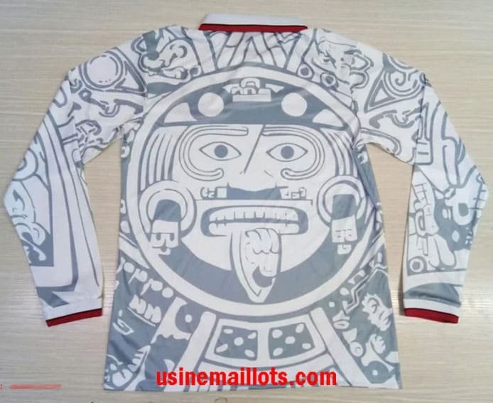 Maillot Rétro Mexique Extérieur Manches Longues 1998 – Image 2
