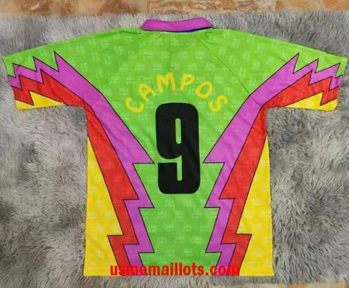 Maillot Rétro Mexique Gardien 1995 Campos – Image 2