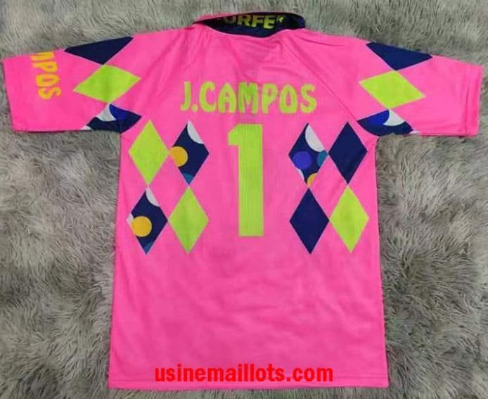 Maillot Rétro Mexique J.Campos Domicile Gardien 1992/1993 – Image 2
