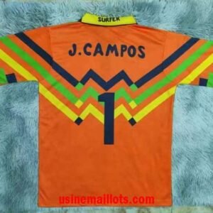 Alternative view of Maillot Rétro Mexique J.Campos Gardien 1994