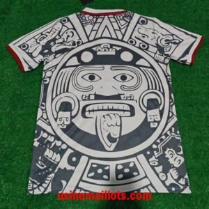 Maillot Rétro Spécial-Édition Mexique 1998 Blanc Gris