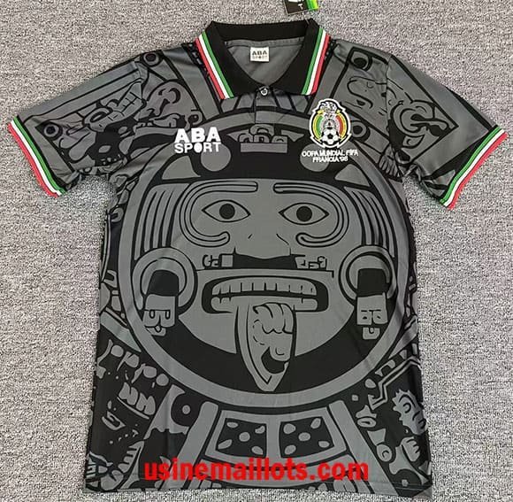 Maillot Rétro Spécial-Édition Mexique 1998 Gris