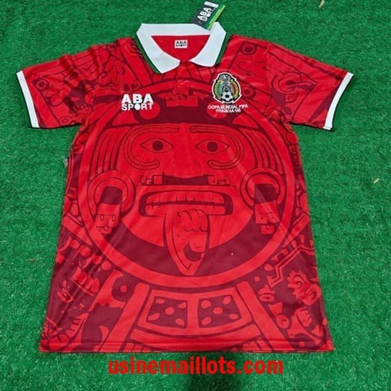 Maillot Rétro Spécial-Édition Mexique 1998 Rouge