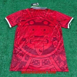 Alternative view of Maillot Rétro Spécial-Édition Mexique 1998 Rouge