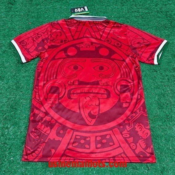 Maillot Rétro Spécial-Édition Mexique 1998 Rouge – Image 2