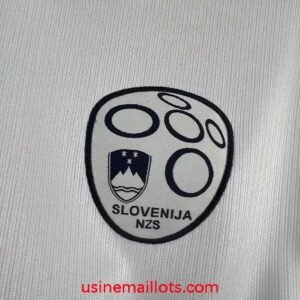 Alternative view of Maillot Slovenie Domicile 2026/2027 Blanc Bleu
