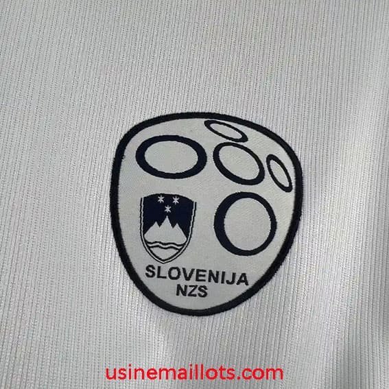 Maillot Slovenie Domicile 2026/2027 Blanc Bleu – Image 2