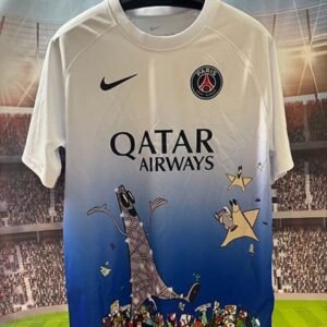 Maillot Spécial-Édition PSG 2026/27 Blanc Bleu