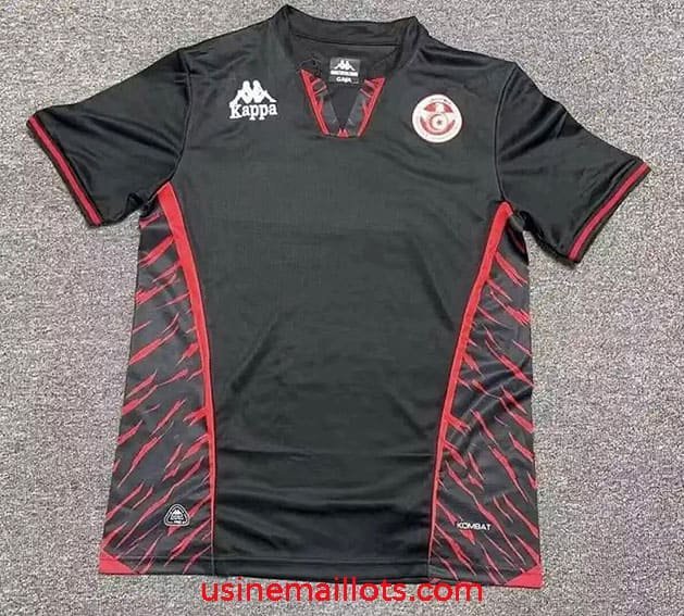 Maillot Tunisie Third 2026/2027 Noir Rouge