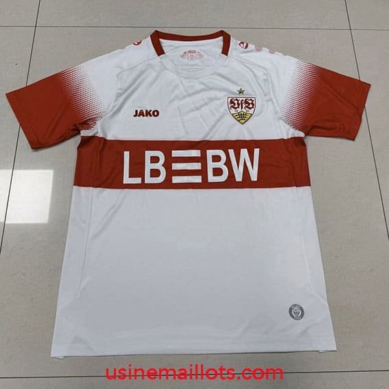 Maillot VfB Stuttgart Domicile 2026/2027 Rouge Blanc