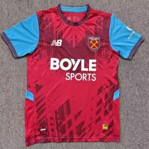 Maillot West Ham United Domicile 2026/2027 Rouge Bleu