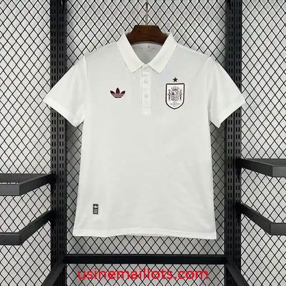 Polo Espagne 2026/2027 Blanc