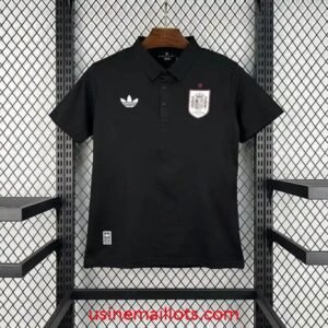 Polo Espagne 2026/2027 Noir