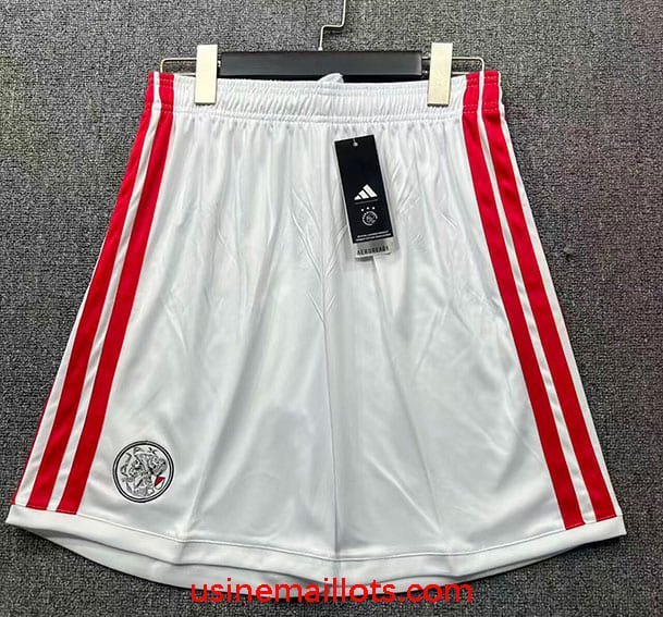 Short Ajax Domicile 2026/2027 Blanc
