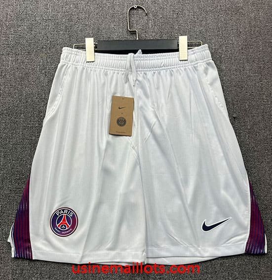 Short PSG Extérieur 2026/2027 Blanc