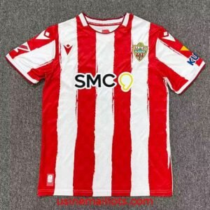Maillot Almeria Domicile 2026/2027 Blanc Rouge