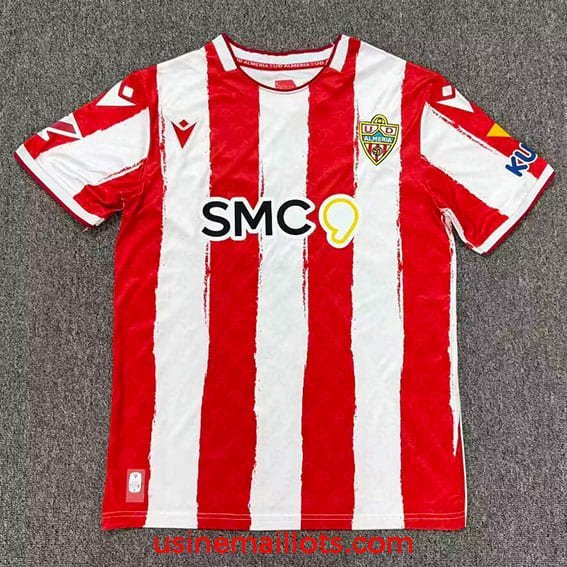 Maillot Almeria Domicile 2026/2027 Blanc Rouge
