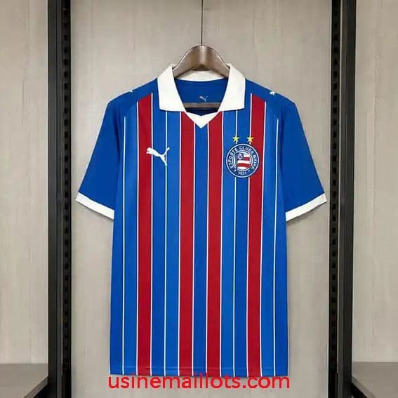 Maillot Bahia Extérieur 2026/2027 Rouge Bleu