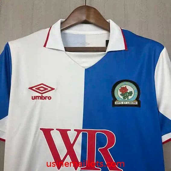 Maillot Blackburn Rovers Domicile 2026/2027 Blanc Bleu – Image 2