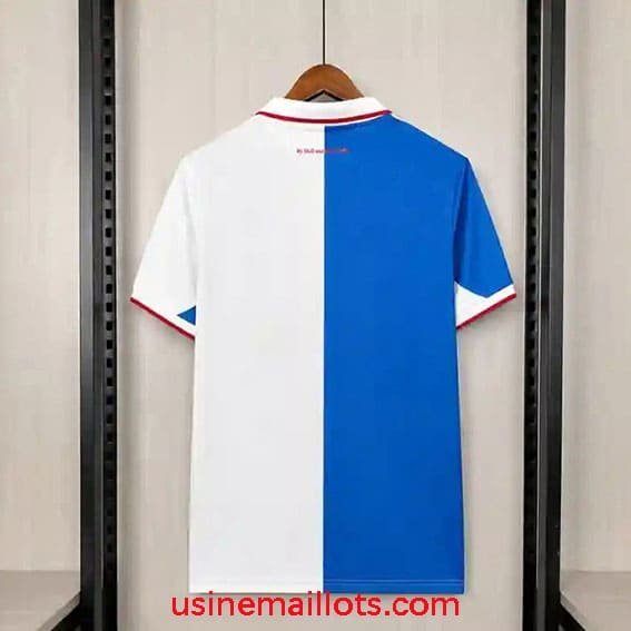 Maillot Blackburn Rovers Domicile 2026/2027 Blanc Bleu – Image 3