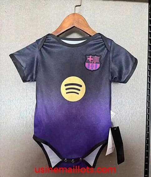 Maillot Body Bebe Barcelone Extérieur 2026/2027 Violet