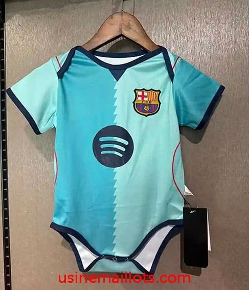 Maillot Body Bebe Barcelone Third 2026/2027 Bleu