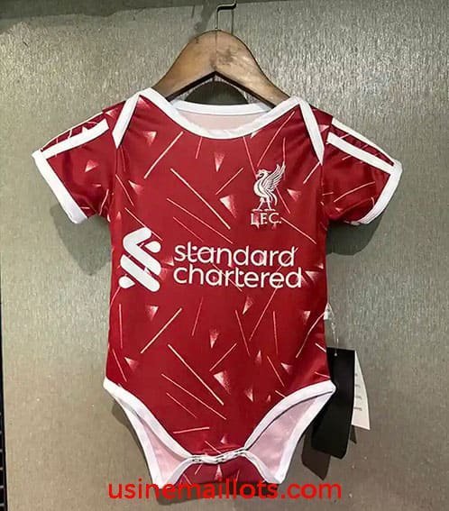 Maillot Body Bebe Liverpool Domicile 2026/2027 Rouge