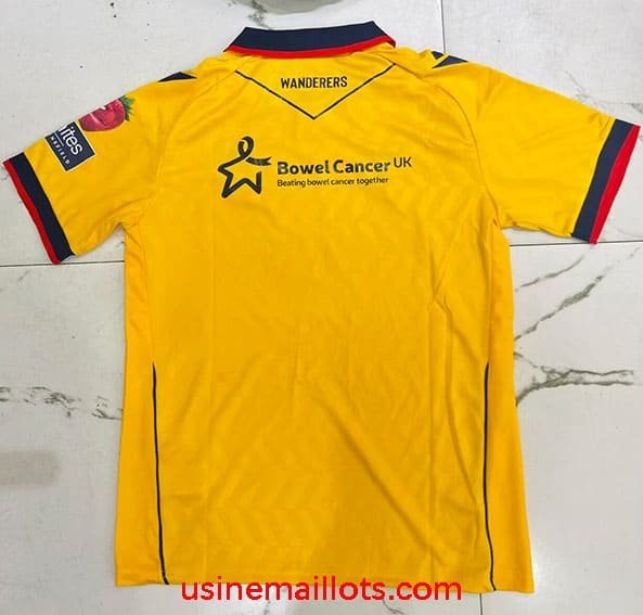Maillot Bolton Wanderers Third 2026/2027 Jaune – Image 2