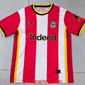 Maillot Brentford Domicile 2026/2027 Rouge Blanc