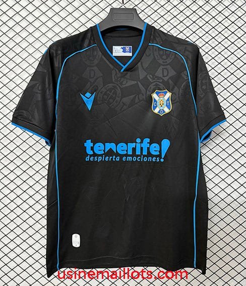 Maillot CD Tenerife Extérieur 2026/2027 Noir