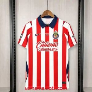 Maillot Chivas de Guadalajara Domicile 2026/2027 Rouge Blanc